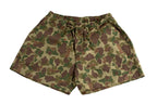 Atoll Beach Swim Trunk Shorts Frog Skin Jungle Camo