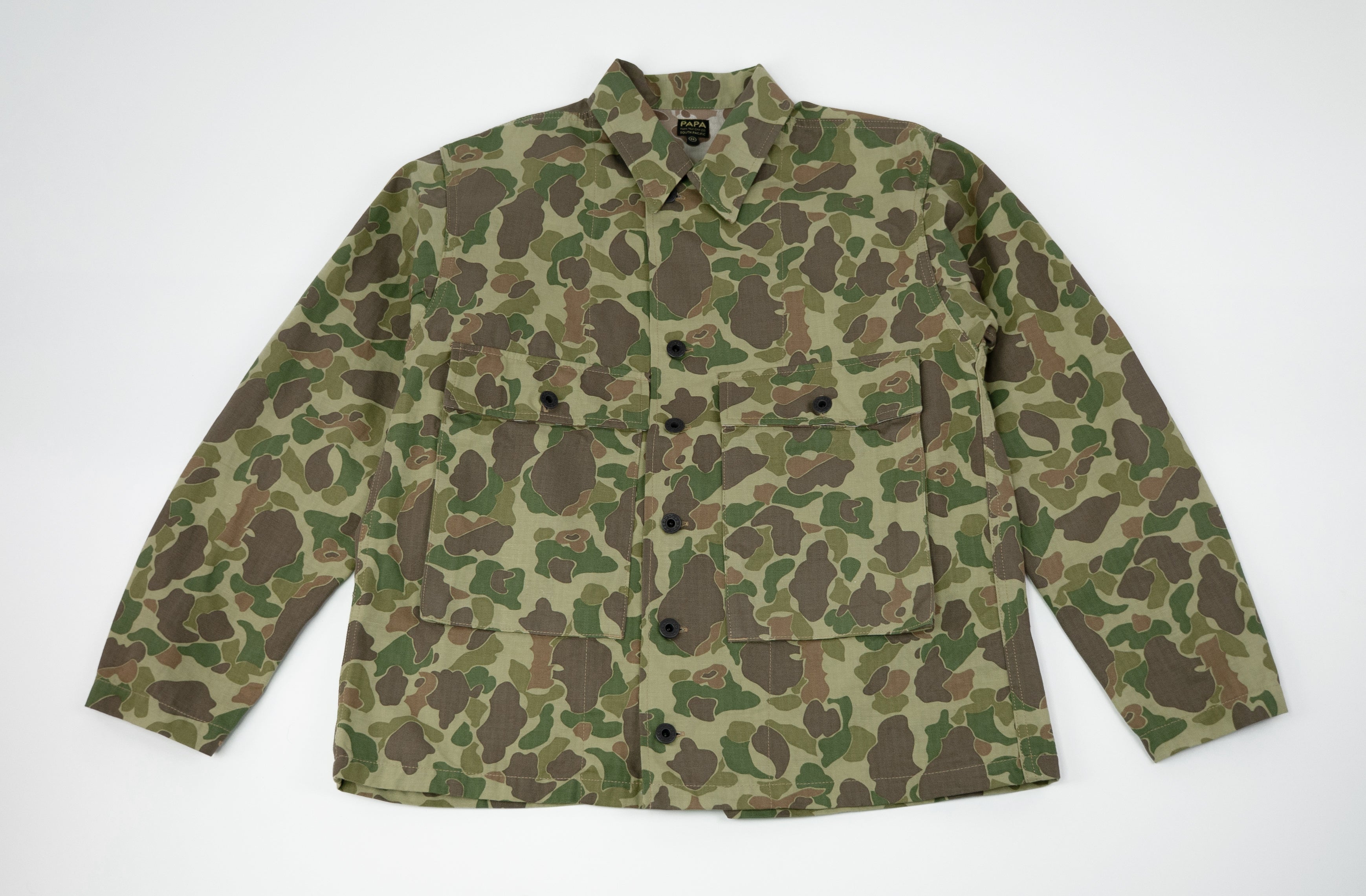 Beach Combat Jacket Frog Green