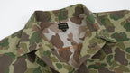 Chaqueta de combate de playa verde rana